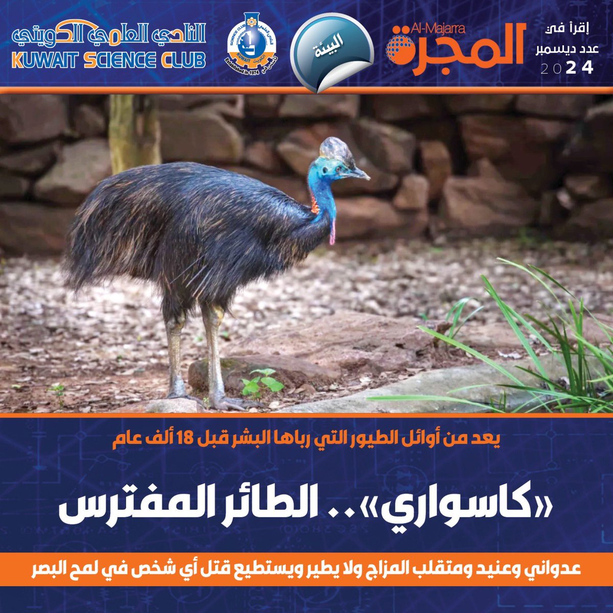 أصدر  النادي العلمي عدداً جديداً من مجلته الشهرية المجرة اشتمل على موضوعات ثرية معرفياً وعلمياً لتواصل مسيرتها في نشر الثقافة العلمية

#النادي_العلمي