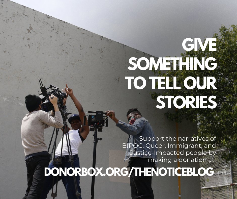TheNoticeBlog's tweet image. Don&apos;t wait! Make a tax-deductible contribution today!
go to: donorbox.org/thenoticeblog

#lgbtq #blogpost #lgbt #blogger #trans #charity #donations #nonprofits #notforprofit #fundraising #crowdfunding #goodcauses #thenoticeblog #representation