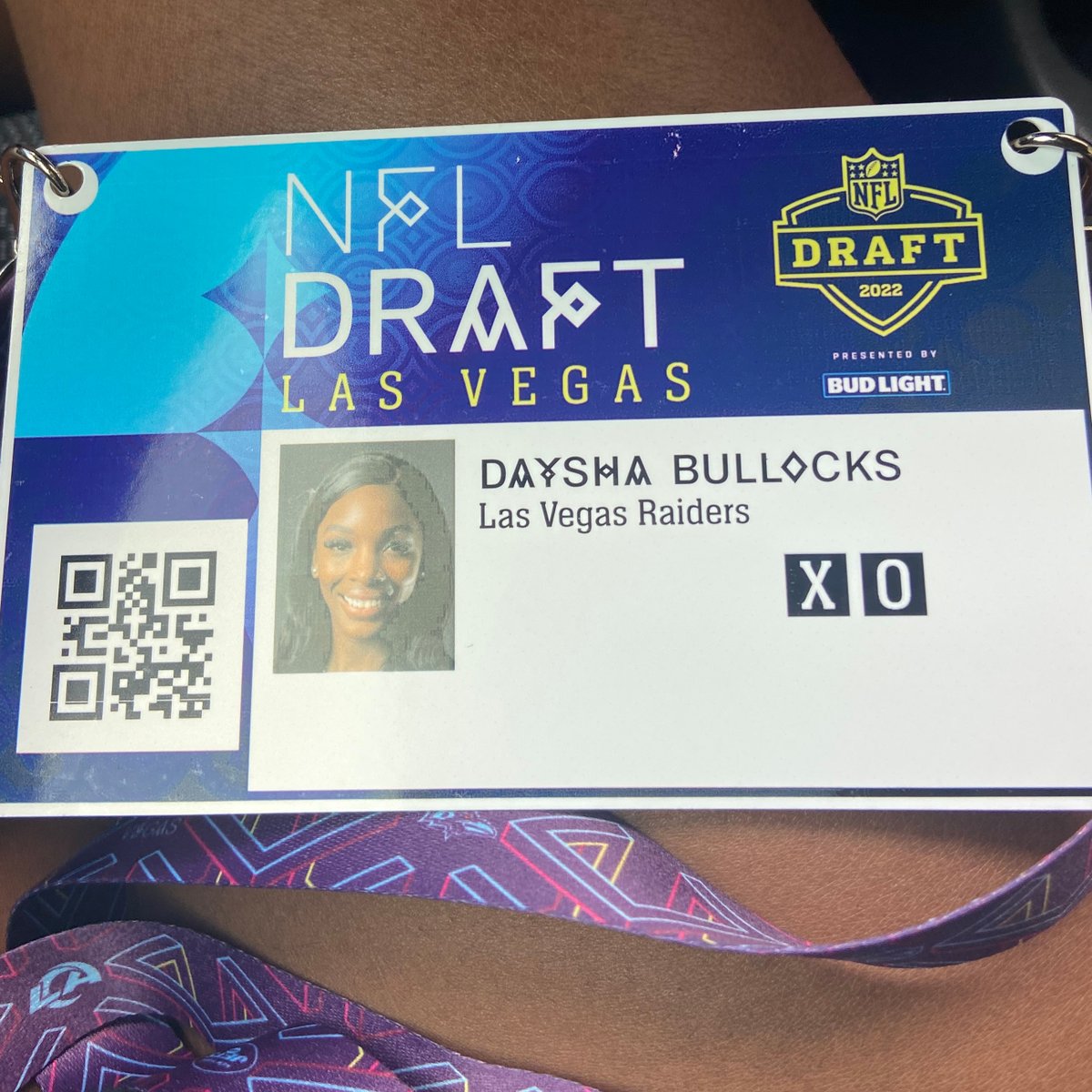 Meet Daysha Bullocks, a <a href="/WichitaState/">Wichita State</a> alum who capitalized on applied learning experiences while balancing life as a student-athlete! Read about Daysha's experience working for the <a href="/Raiders/">Las Vegas Raiders</a> and more at wichita.edu/Daysha. @WichitaStateCAS <a href="/iamlivingsport/">Living Sport</a> <a href="/ThisGirl_Daysha/">DPB ✨</a>
