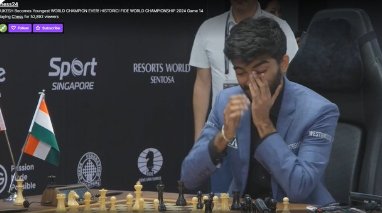 CharuRa12's tweet photo. A historic moment for Indian Chess! 🇮🇳 Gukesh D is the NEW World Chess Champion! 🤯 At just 18, he's the youngest ever undisputed classical world champion. 
#GukeshDing 
#WorldChampion 
#Chess
#DingGukesh 
#GukeshDing https://t.co/mRqvsZALe5
