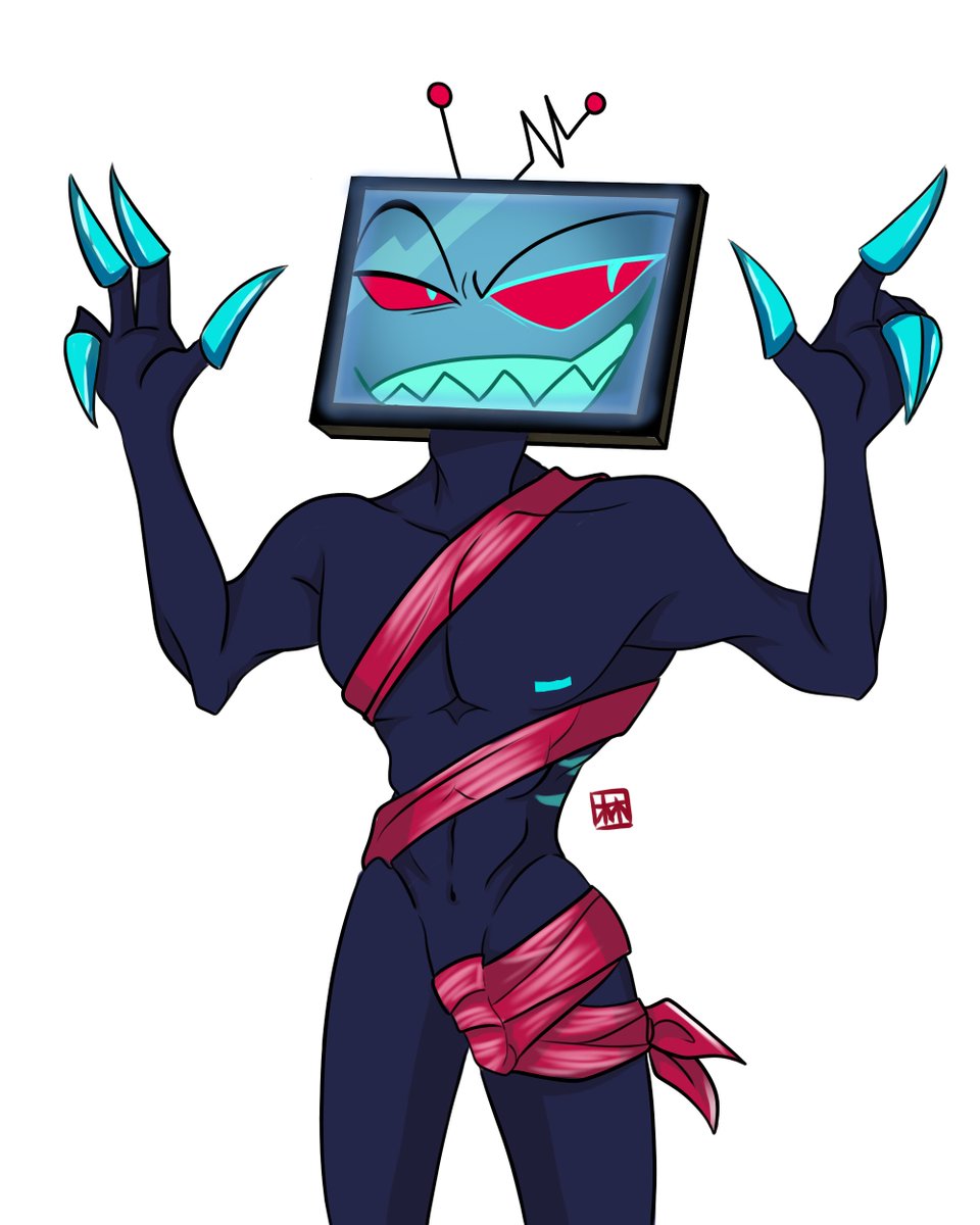crowatnight's tweet photo. //Sexy Vox art train let's goooooooo

#HazbinHotel #HazbinHotelVox #voxhazbinhotel https://t.co/au9yIjBzoG