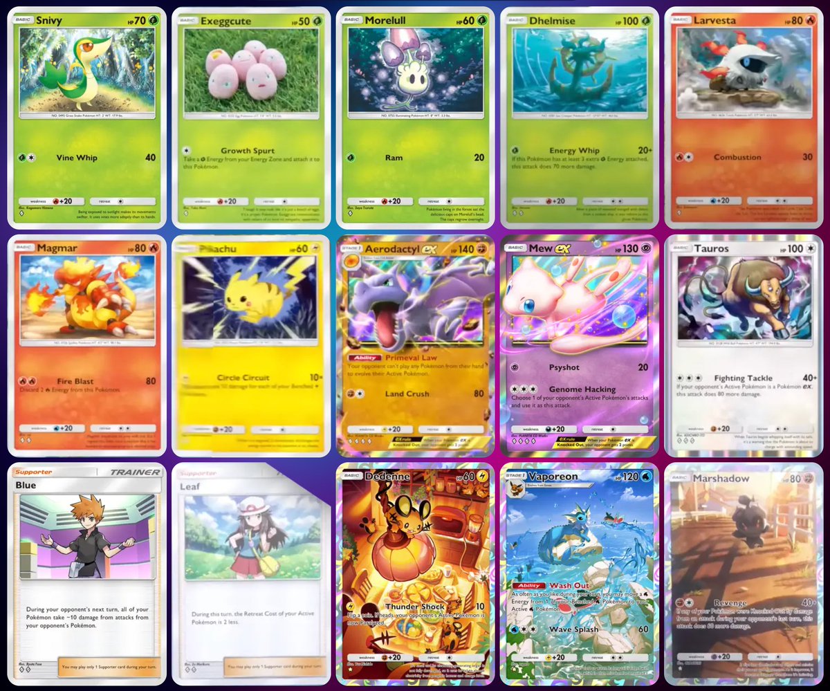 Here are all the cards revealed so far from the Mythical Island set for TCG  Pocket