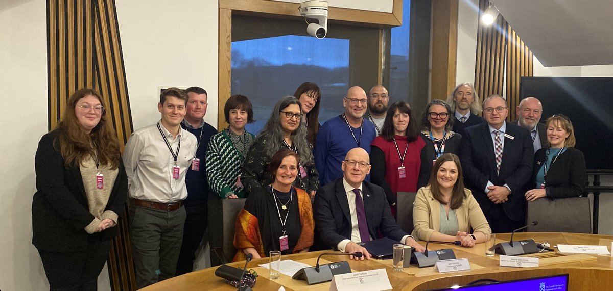 Judith Turbyne (@judithturbyne) on Twitter photo Great to bring together the Children's Sector Strategic and Policy Forum with <a href="/ScotGovFM/">First Minister</a> and <a href="/NatalieDon_/">Natalie Don-Innes MSP</a> to talk about embedding children's rights, policy coherence, the importance of a well resourced third sector and what we can do differently to eradicate child poverty. Great to bring together the Children's Sector Strategic and Policy Forum with <a href="/ScotGovFM/">First Minister</a> and <a href="/NatalieDon_/">Natalie Don-Innes MSP</a> to talk about embedding children's rights, policy coherence, the importance of a well resourced third sector and what we can do differently to eradicate child poverty.