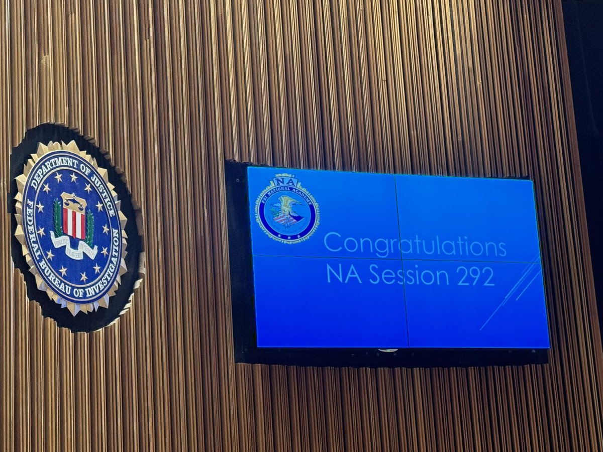 Ramapo_PD's tweet photo. 🎉 Congrats to Special Ops Lt. Blaine Howell!

On Dec. 12, 2024, Lt. Howell graduated from the prestigious FBI National Academy (292nd Session) in Quantico, VA. He joins 3 other RPD leaders as alumni! #FBINationalAcademy https://t.co/C2dIuVvopT