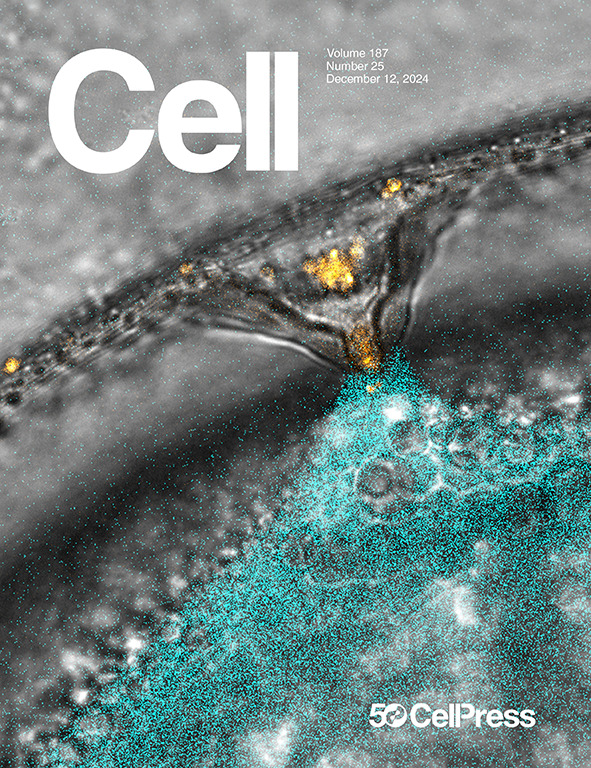 The new issue of <a href="/CellCellPress/">Cell</a> is out!

The cover shows a confocal microscopy movie capturing the moment of fertilization in zebrafish. Sperm is colored in yellow and the egg cytoplasm in turquoise.

To read all the exciting science from our new issue, click here 👉