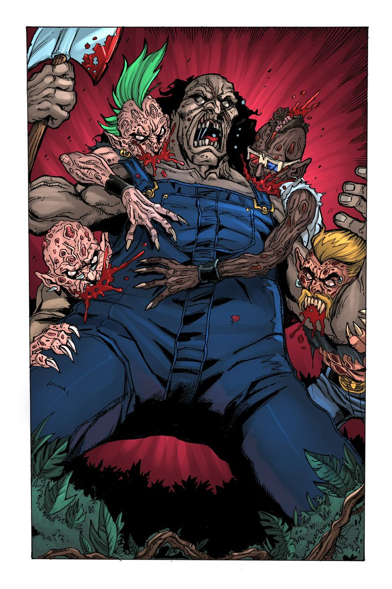 GOParsons's tweet image. Looking for a stocking stuffer!?
I’ve got two for you!!
Scary Christmas V.
Hatchet: Midnight M*rders #2
In shops right now from me and the @AmericanMytho crew!
Really proud of both — check them out.