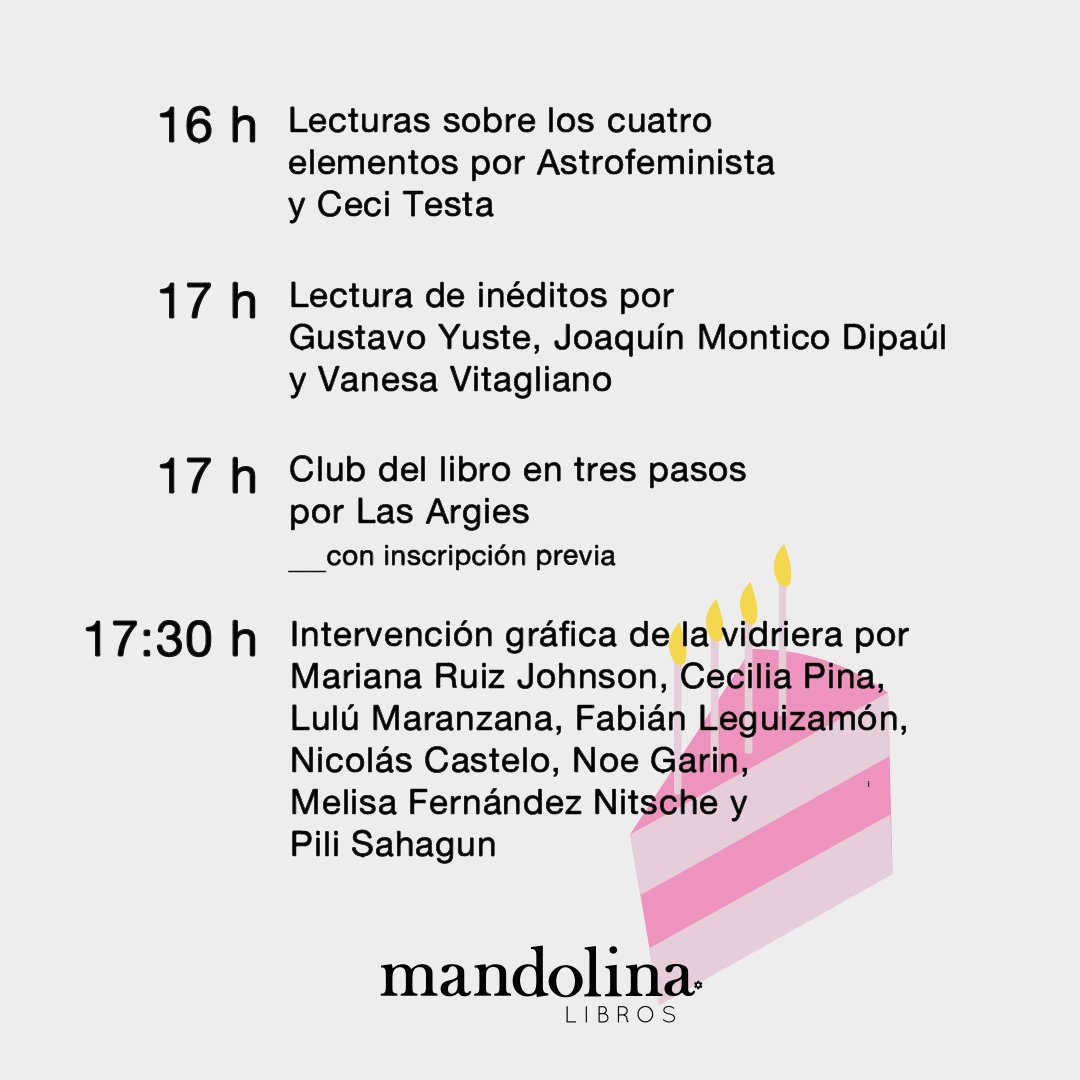 Mandolina Libros tweet media