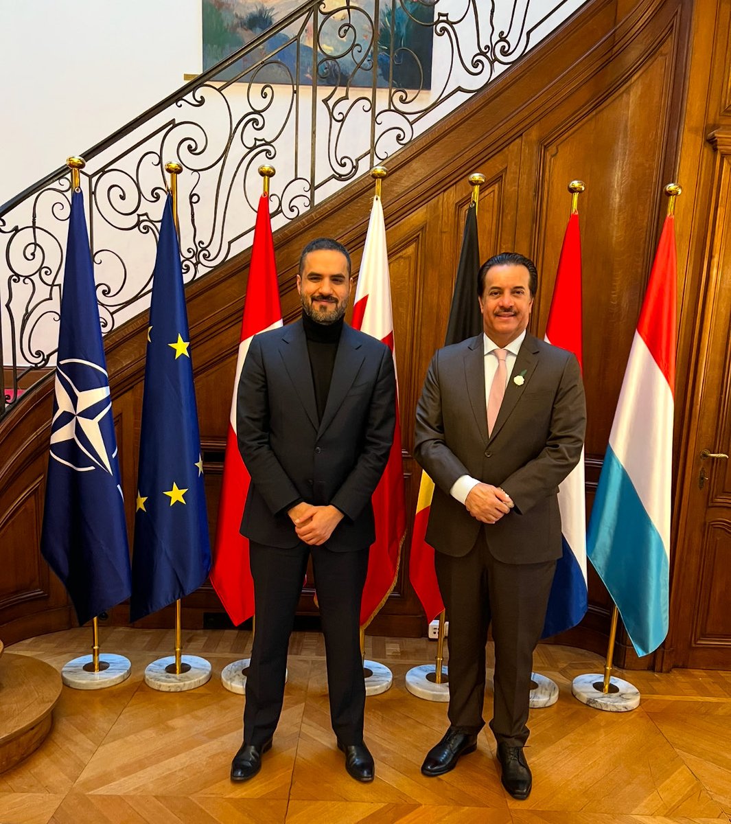 Thank you, dear His Excellency Mohammed Al Sahlawi, Ambassador of the United Arab Emirates to Belgium 🇧🇪and European Union 🇪🇺, for your farewell visit. I am proud of knowing and working with you in Brussels in achieving significant success and progress in the relations between