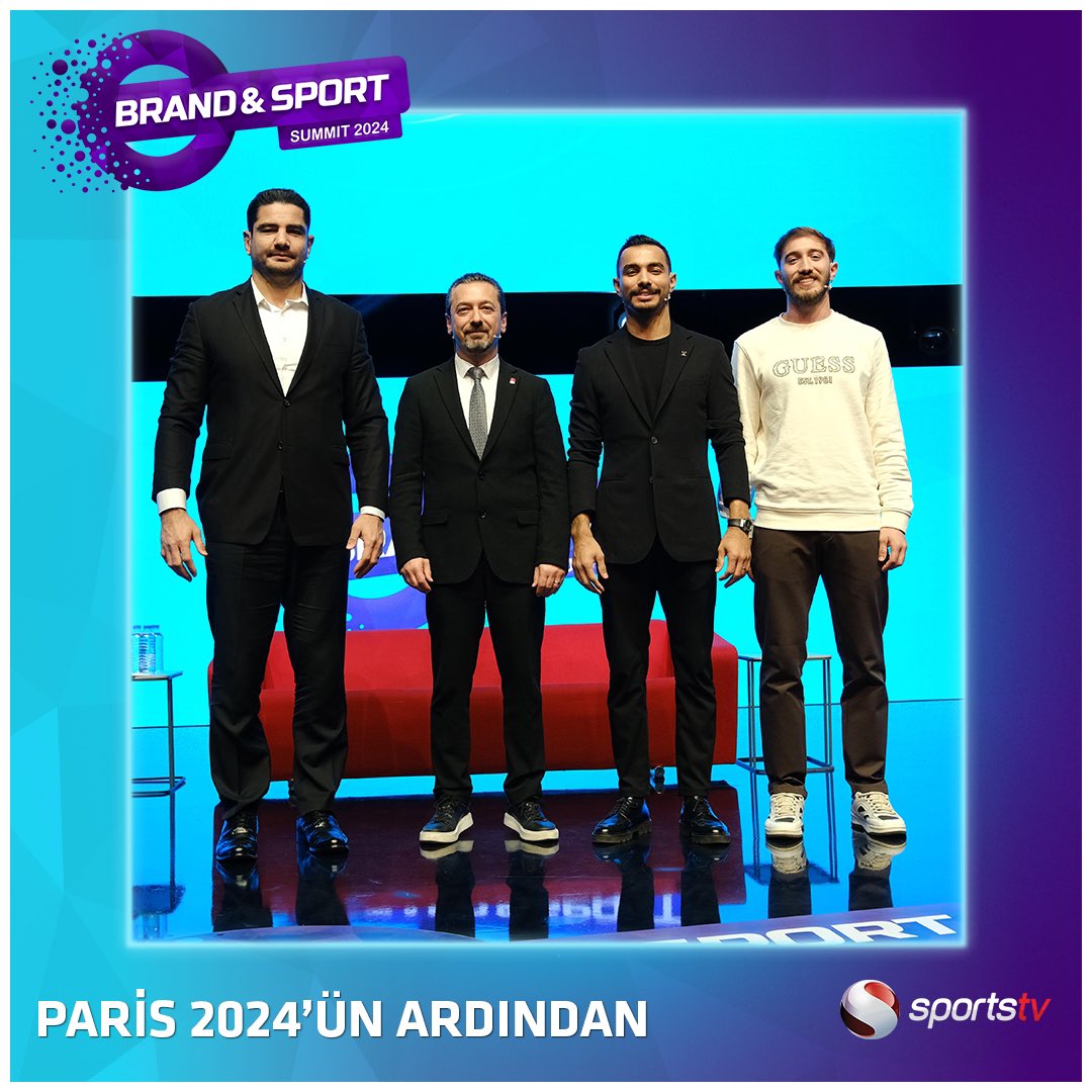 Paris 2024’ün Ardından oturumunun değerli katılımcılarına teşekkür ederiz.

Brand &amp; Sport Summit 2025’te yeniden buluşmak dileğiyle.

#brandnsportsummit