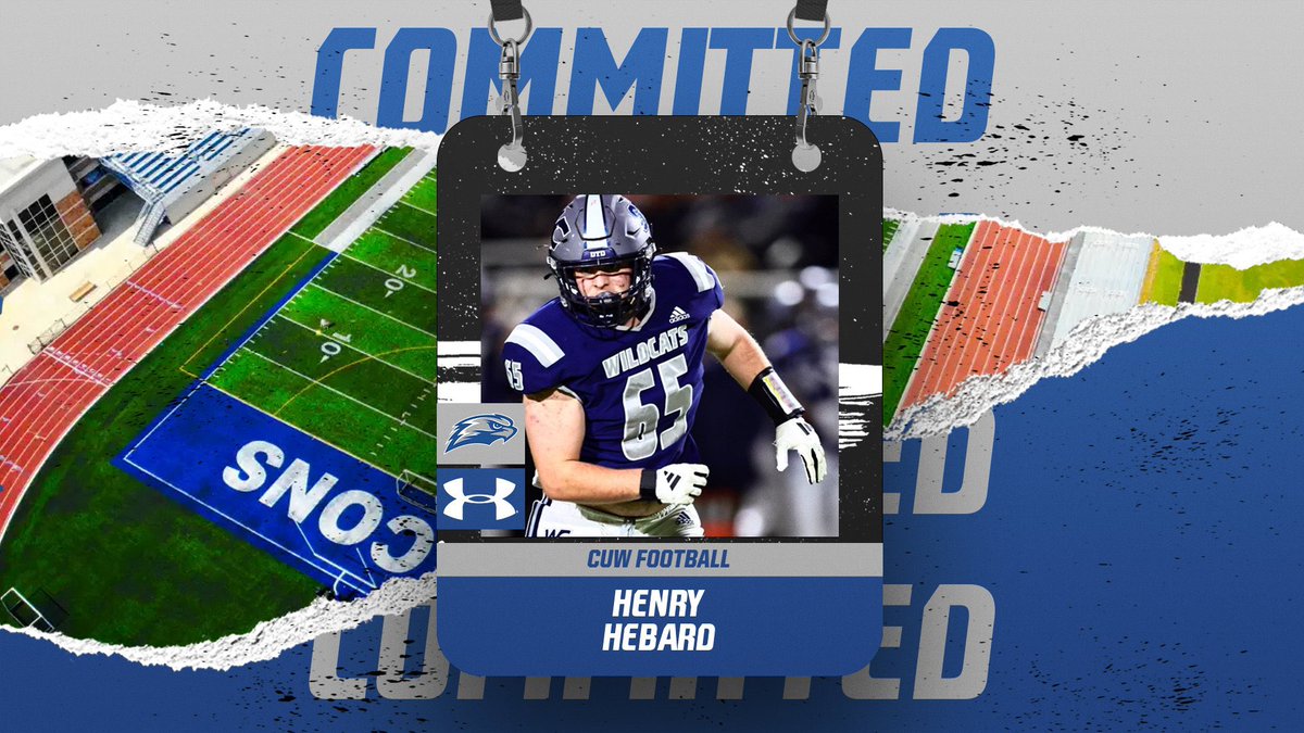 Henry Hebard (@hebardhenry) on Twitter photo Iโm beyond grateful to play at the next level, Thank you <a href="/jfederico8/">Coach Federico</a> for the opportunity <a href="/CUWFB/">CUW Falcon Football</a>
<a href="/CUWFalcons/">Concordia Wisconsin Falcons</a> <a href="/WillowCanyonFB/">Willow Canyon Football</a> <a href="/CheneyCoach/">Coach Cheney</a> <a href="/wccatathletics/">Willow Canyon HS Athletics</a> <a href="/CoachClayBewley/">Clay Bewley M.Ed. CSCS</a> <a href="/CoachBSenf/">Bennett Senf</a> Iโm beyond grateful to play at the next level, Thank you <a href="/jfederico8/">Coach Federico</a> for the opportunity <a href="/CUWFB/">CUW Falcon Football</a>
<a href="/CUWFalcons/">Concordia Wisconsin Falcons</a> <a href="/WillowCanyonFB/">Willow Canyon Football</a> <a href="/CheneyCoach/">Coach Cheney</a> <a href="/wccatathletics/">Willow Canyon HS Athletics</a> <a href="/CoachClayBewley/">Clay Bewley M.Ed. CSCS</a> <a href="/CoachBSenf/">Bennett Senf</a>