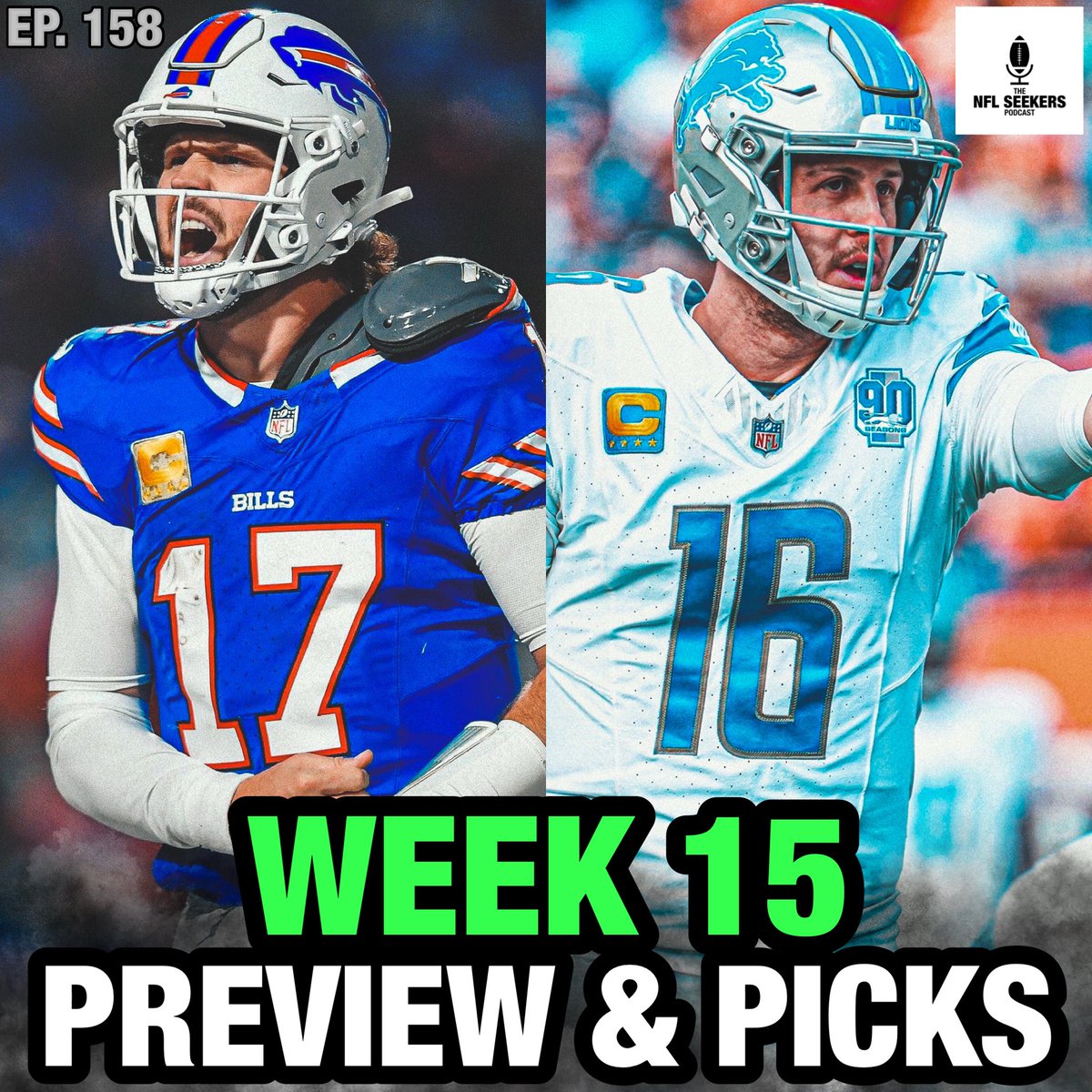 NFL Week 15 Predictions, Betting plays &amp; Fantasy Football Start/Sits for EVERY GAME for FANTASY PLAYOFFS episode is out NOW on ALL platforms! 👀🔥

‼️👇
Youtube: youtu.be/XiBSnzMG6Ac?si…

Apple: podcasts.apple.com/us/podcast/the…

Spotify: open.spotify.com/episode/5Rn72O…
#billsmafia