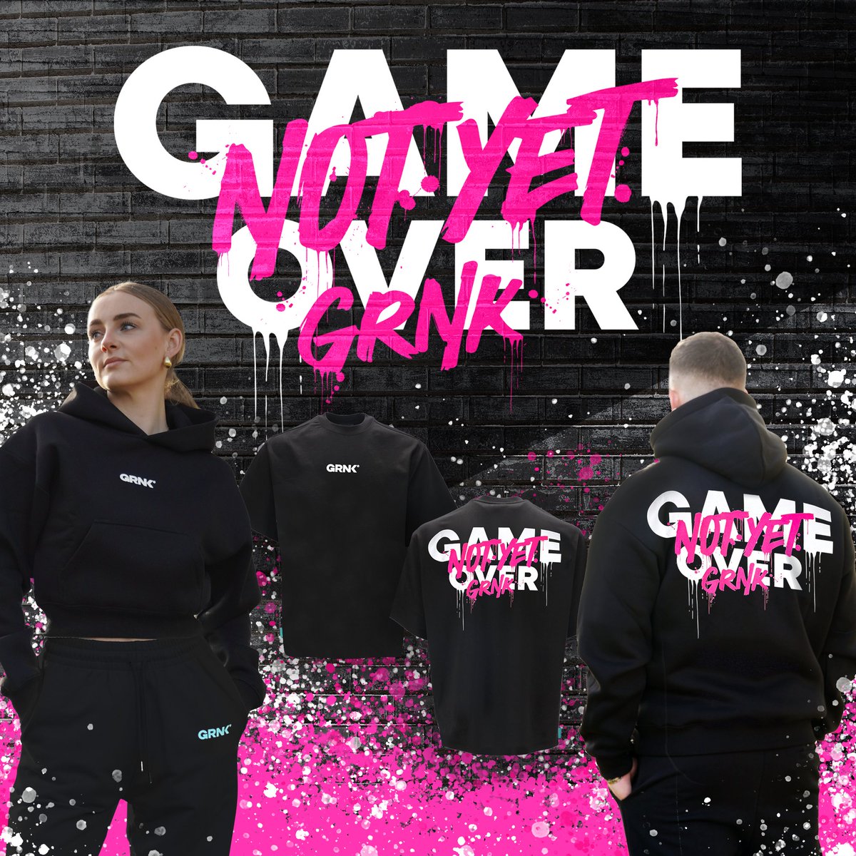 It ain't over, till it's over. Hier ist gar nichts over, jetzt fängt alles hin. Zum Jahresende kommt die "Game Over"-Edition unserer beliebten Core-Collection.

grnk.shop/core
