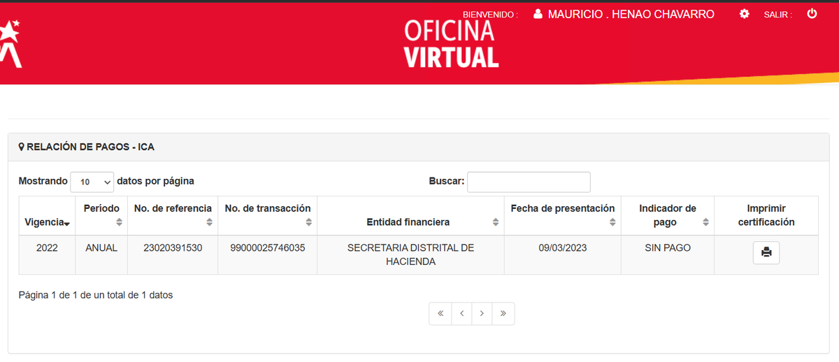 MauroH28's tweet photo. @HaciendaBogota @Bogota @CarlosFGalan @manolitosalazar @CadenaAnaMa Hola, ¿Qué debo hacer para poder pagar en linea? Me llegó un email con el alivio tributario, pero en la oficina virtual no me da opción para pagar. https://t.co/hQuFjEsd3V