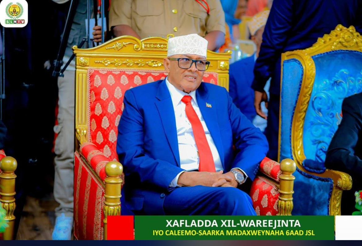 #BREAKING 

"We deserve recognition and we will not beg for what is rightfully ours."

President Abdirahman Irro, inauguration speech 12 Dec 2024