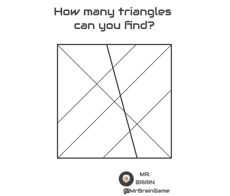 MrBrainGame's tweet photo. #triangles #puzzle #MrBrainGame https://t.co/FRK52vA75g