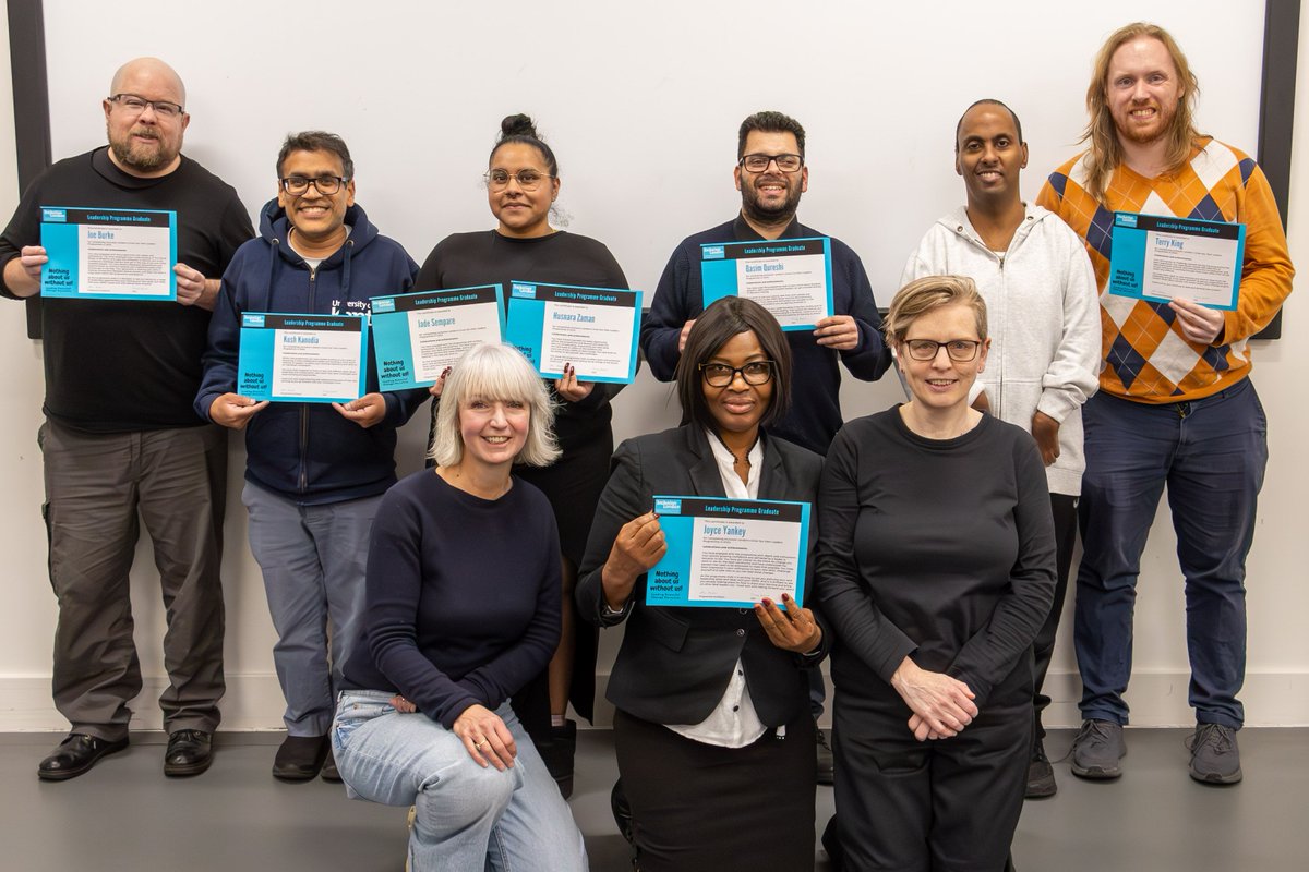Meet the next generation of Deaf and Disabled leaders. Huge congratulations to the graduates of our Growing Our Own Leaders programme! 🥳