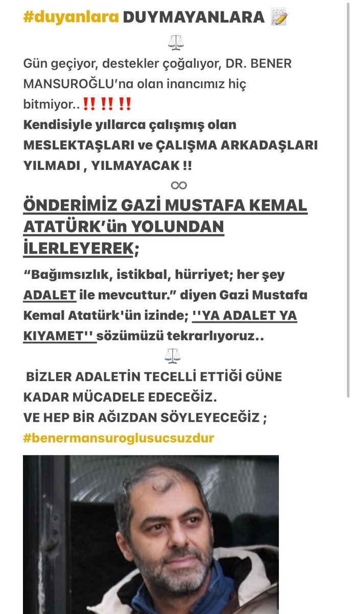 MelisMaral3's tweet photo. #benermansuroglusucsuzdur 
#benermansurogluicinadalet 
#duyanlara 
#whatsApp https://t.co/4Ej15nEuWM