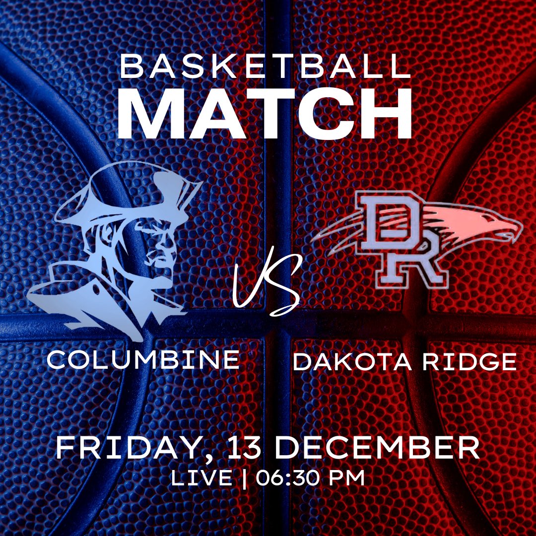 ColumbineHoops's tweet photo. π₯π Rivalry Game This Friday! ππ₯
Get ready, Rebel Nation! This Friday at 6:30 PM at Dakota Ridge.
We need all of Rebel Nation to show up and bring the energy!
Letβs show them what Rebel pride is all about. See you there!
#RebelNation #RivalryReady #ColumbineBasketball https://t.co/wGmRctEOSv