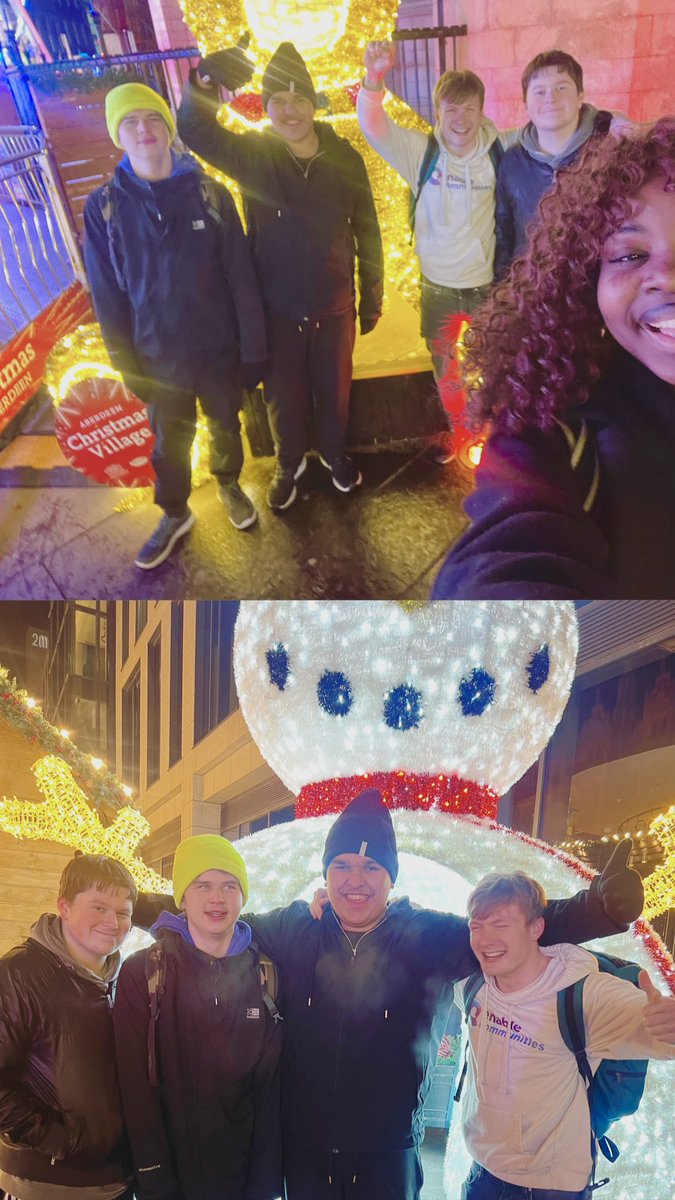 EnableIzzy's tweet photo. Aberdeen Youth Christmas Markets Trip. From bus routes, departure times and stops, the kids organised it all. From essentials to a help point and pick-up area. They took charge and all worked together. Conquering fears day by day is our moto https://t.co/gw5E6swrmt