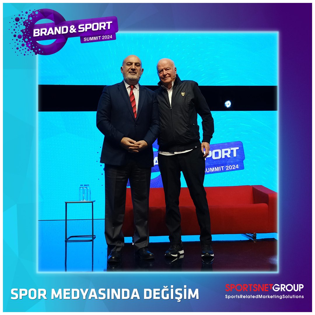 Spor Medyasında Değişim oturumunun değerli katılımcılarına teşekkür ederiz.

Brand &amp; Sport Summit 2025’te yeniden buluşmak dileğiyle.

#brandnsportsummit