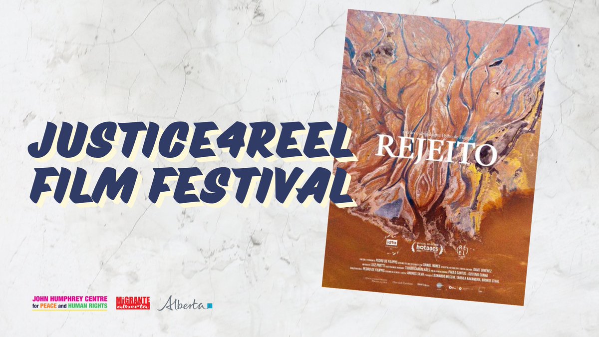 The #Justice4Reel festival keeps rolling! Tonight, 7PM, <a href="/ckuaradio/">CKUA Radio</a> (9804 Jasper, #YEG): We're screening REJEITO, an investigation into the devastation left by mining corps. See full lineup &amp; more info: jhcentre.org/justice4reel-f…
#YEGEvents #HumanRights #JHC