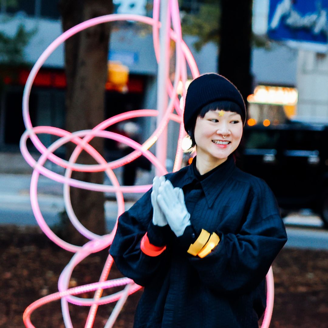 Party vibes and park magic 🎉✨ It meant so much to us that so many of you showed up to the Art in the Park launch this past week! Eddie Farr’s Radiant is lighting up Woodruff Park until January 11th🌟 Don't miss it!