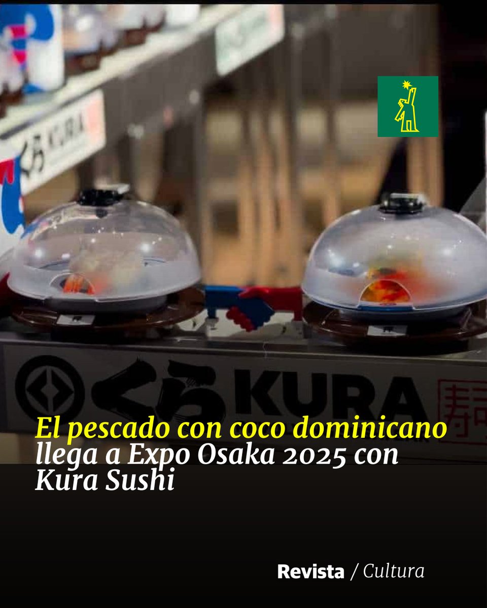DiarioLibre's tweet photo. 🗿 |#CulturaDL| El emblemático plato será parte del menú especial que la prestigiosa cadena Kura Sushi ofrecerá durante la Expo Osaka 2025

🔗https://t.co/RfS3EN3CAV

#DiarioLibre #Pescado #ExpoOsaka #KuraSushi  #PescadoConCoco https://t.co/JibMsuhSFz