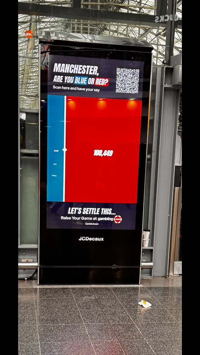 Whitehead10's tweet image. Piccadilly station this week