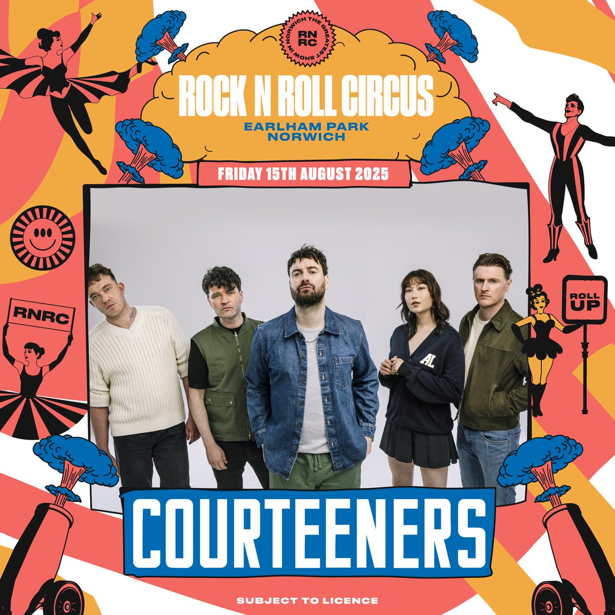 Courteeners (@thecourteeners) on Twitter photo Courteeners will headline <a href="/RandRCircus/">RocknRollCircus</a> in Earlham Park, Norwich on Friday 15th August 2025. Tickets are on sale now from: bit.ly/RNRCNorwichFri… Courteeners will headline <a href="/RandRCircus/">RocknRollCircus</a> in Earlham Park, Norwich on Friday 15th August 2025. Tickets are on sale now from: bit.ly/RNRCNorwichFri…