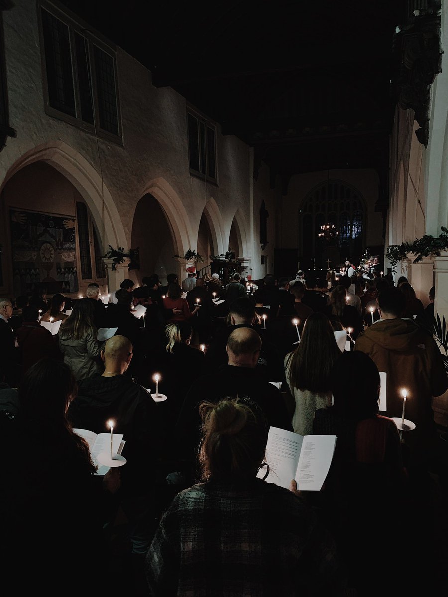 This Sunday at 6pm we have our Carols by Candlelight service. Join us in Bow Church for some beautiful music, readings &amp; mulled wine. Doors open at 5.45pm!