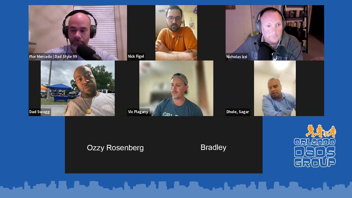 orlandodads's tweet photo. What a great way to end 2024 for our virtual meetup! We hosted a Florida Meetup inviting Tampa and Miami City Dads to our call and the topics and responses were amazing! Anything we can do to strengthen our fatherhood community!

#nodadalone #orlandodads #fatherhood #CityDads https://t.co/TCjsmKlyLg