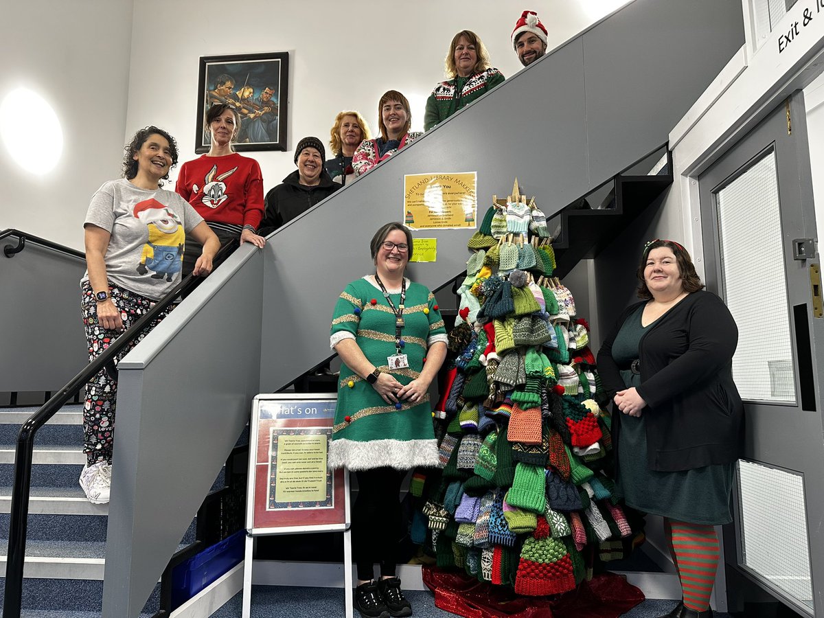 ShetlandLibrary's tweet image. 🎄Our Christmas Toorie Tree has been officially unveiled! 🎄
shetland.gov.uk/libraries/news…