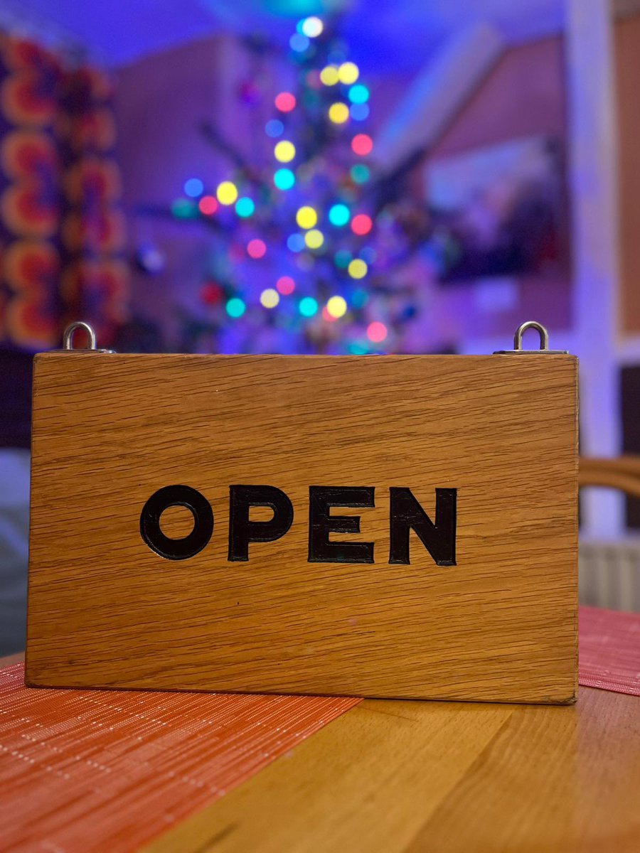 Just a reminder that we are open 11-4 everyday until the 22nd December.