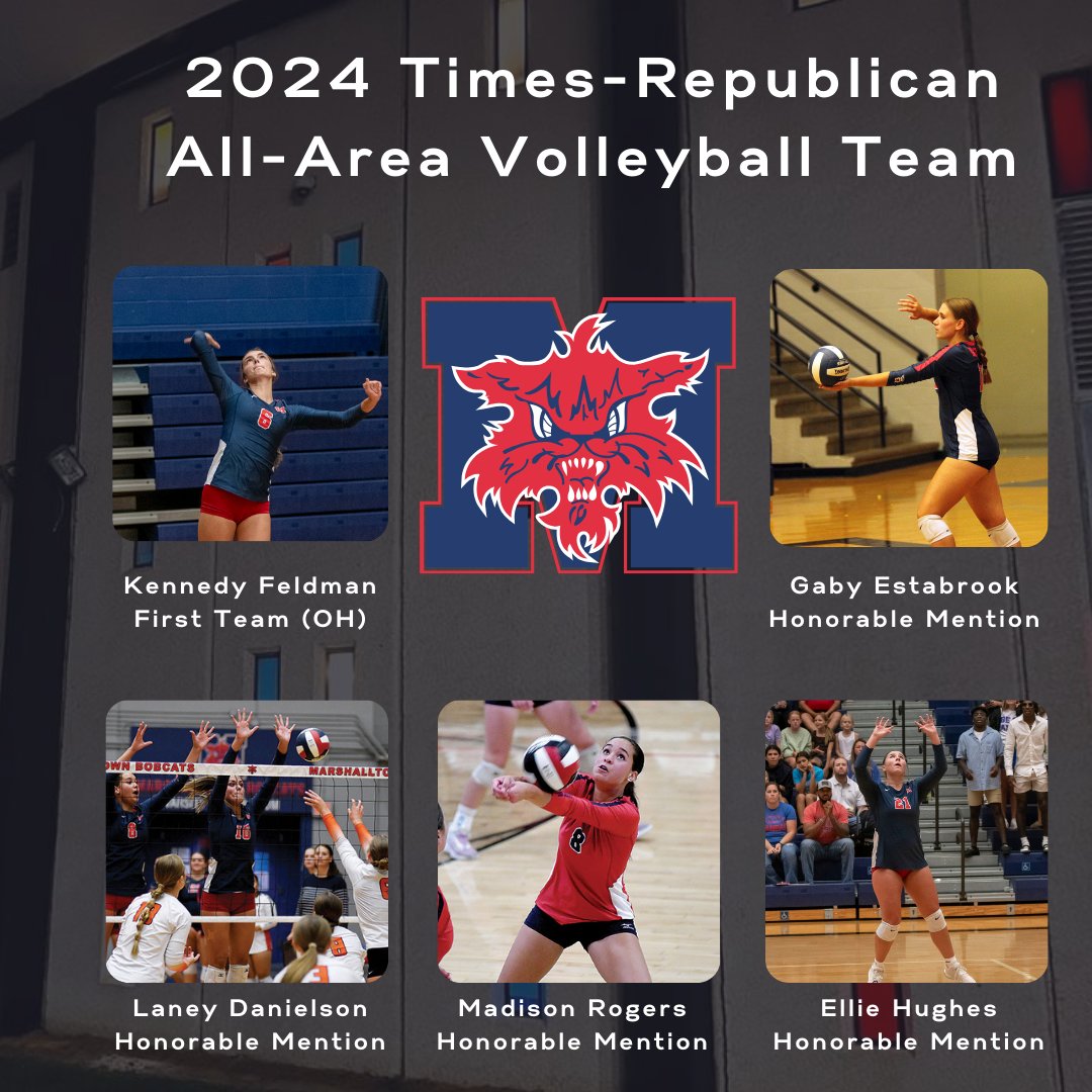 Congratulations to the five Bobcats selected to the 2024 Times-Republican All-Area Volleyball Team!

timesrepublican.com/sports/local-s…
#iahsvb #MHSBobcats