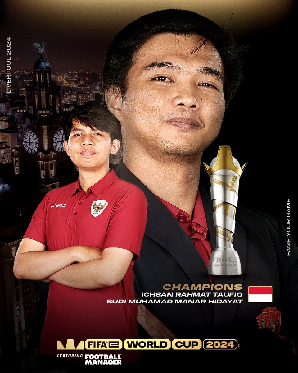 Tumini_Ball's tweet photo. Indonesia cooking 

FM x EFootball Console world champion @id_fm @idextratime  !

@FIFAe https://t.co/t6b4cavgz1