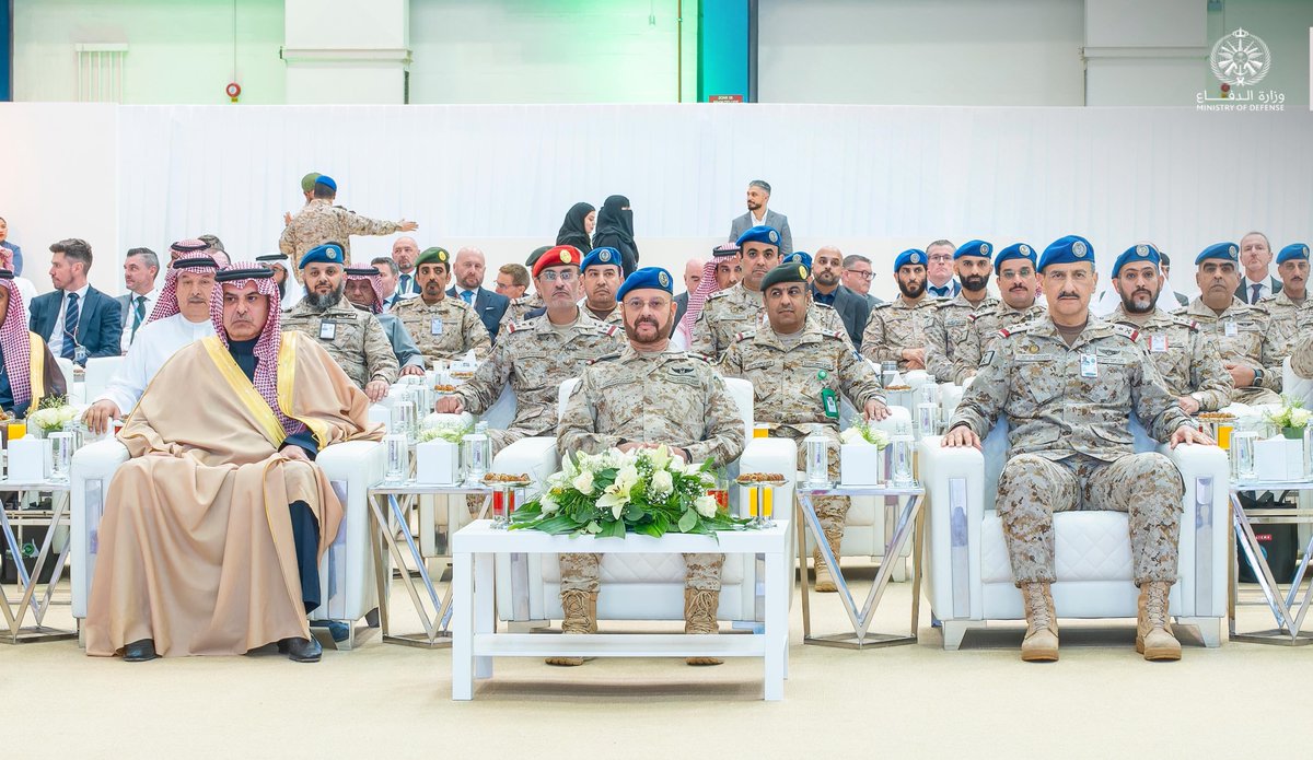 modgovksa's tweet photo. #القوات_الجوية تحتفي بالذكرى الخمسين لأول رحلة جوية لطائرة «تورنيدو»، بحضور معالي رئيس هيئة الأركان العامة، ومعالي مساعد وزير الدفاع.

https://t.co/x5966gmMhF https://t.co/PBLTZFGbxo