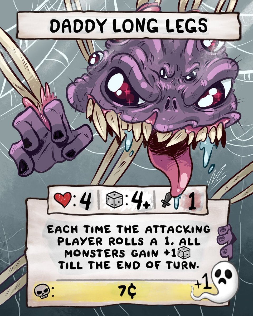 Monkey__Sensei's tweet photo. I wanted to draw some fan alt-cards of my favorite cards, these are some of them :) 
Luv four souls
#thebindingofisaac
#cardgames #fanart
@edmundmcmillen https://t.co/98TARfkU5b