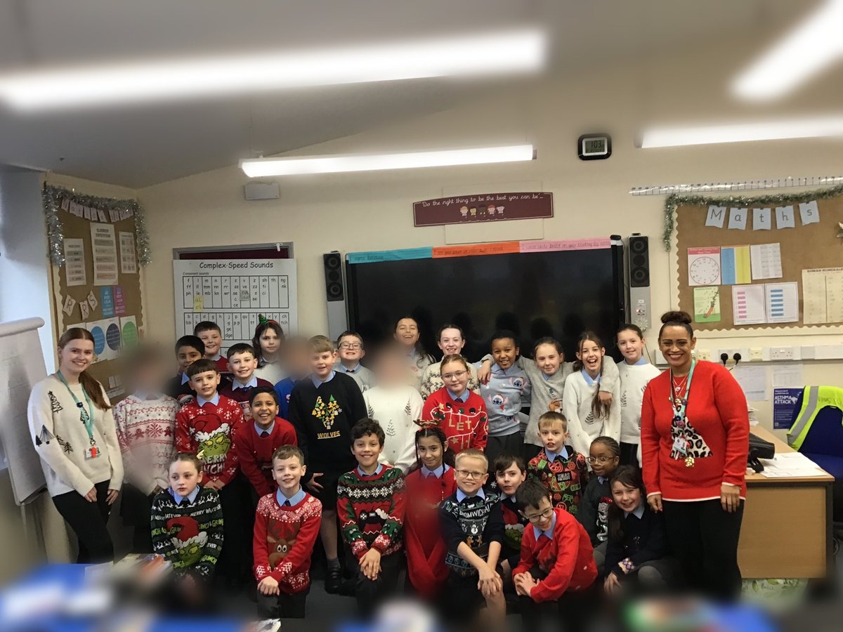 The children and staff have been spreading festive cheer with creative and fun jumpers today! From reindeer to sparkling lights, we’re all feeling the holiday spirit! ✨

#RydersHayes #ChristmasJumperDay #FestiveFun #HappyHolidays