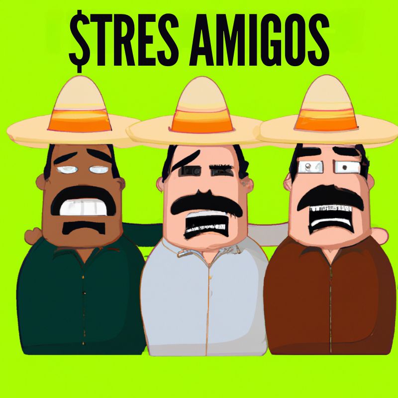 TRES AMIGOS Giveaway 

100$ Airdrop at launch

🟩 Like &amp; RT                                                                    
🟩 Follow @3Amigos_SOL                                          
🟩 Drop you $SOL Wallet