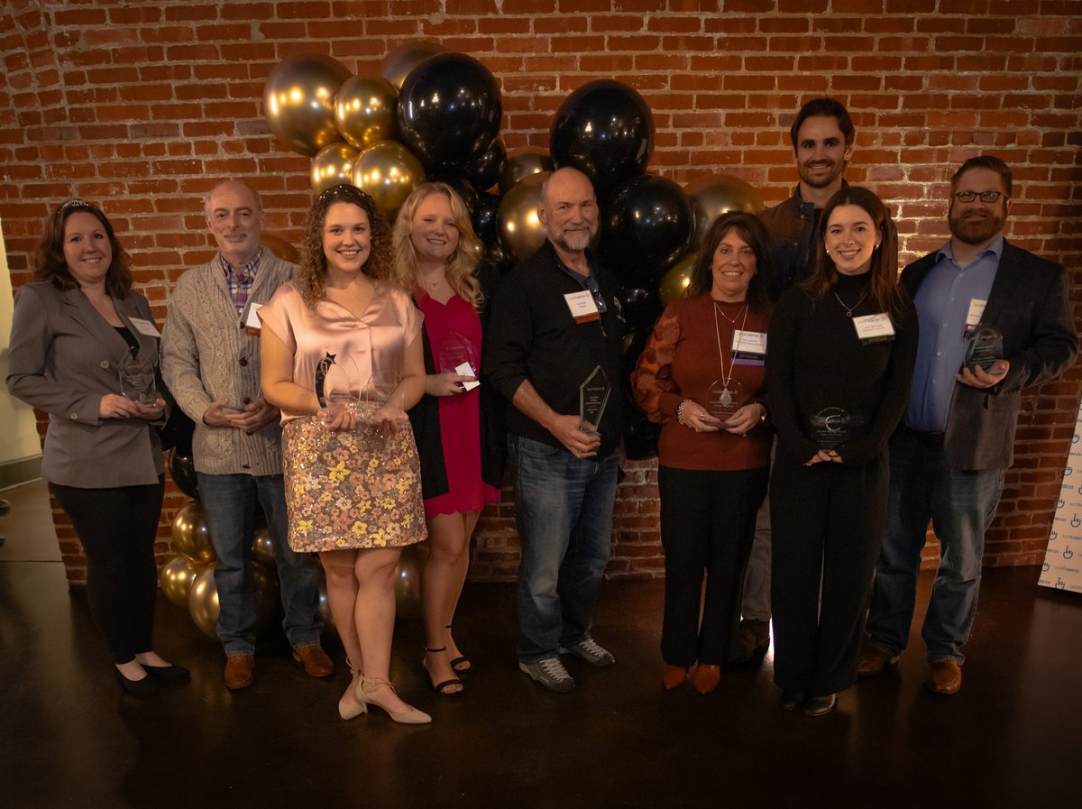 EdgewaterFed's tweet photo. Our team had the pleasure of attending and sponsoring the @techfrederick #TechieAwards this week! Congratulations to all the honorees, especially Cherie Baker Wigfield, our Senior Director of Corporate Operations &amp; Community Relations, for winning the Smooth Sailing Award! https://t.co/c8iqM05Clz