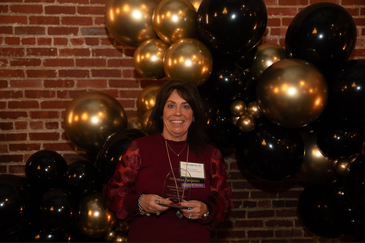 EdgewaterFed's tweet photo. Our team had the pleasure of attending and sponsoring the @techfrederick #TechieAwards this week! Congratulations to all the honorees, especially Cherie Baker Wigfield, our Senior Director of Corporate Operations &amp; Community Relations, for winning the Smooth Sailing Award! https://t.co/c8iqM05Clz