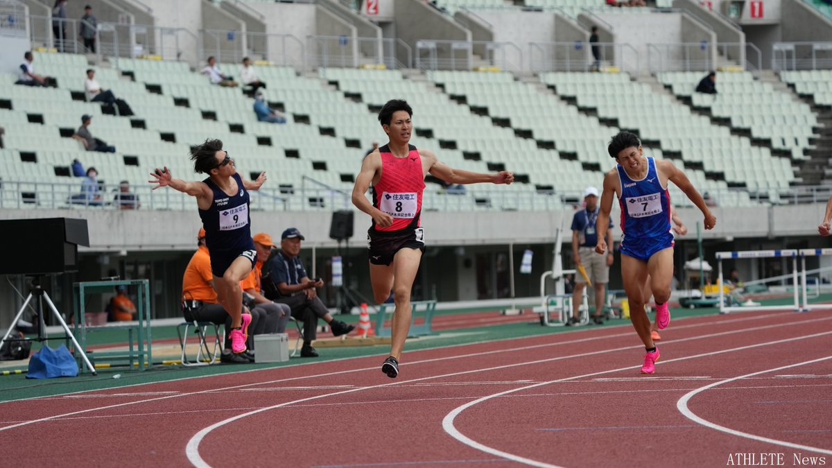 ATHLETE__news's tweet photo. 日本グランプリシリーズ2024
男子シリーズチャンピオンは400mHの筒江海斗選手！
男子総合ランキング上位3名
1位　筒江海斗（400mH・スポーツテクノ和広）3652.0pt
2位　阿部竜希（110mH・順天堂大）3607.0pt
3位　小川大輝（400mH・東洋大）3590.0pt
#日本グランプリシリーズ　#全員と闘え https://t.co/FcMs7WPK7V