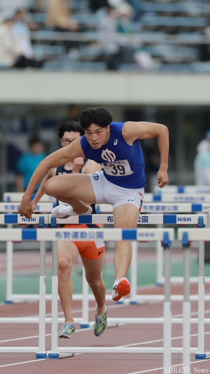 ATHLETE__news's tweet photo. 日本グランプリシリーズ2024
男子シリーズチャンピオンは400mHの筒江海斗選手！
男子総合ランキング上位3名
1位　筒江海斗（400mH・スポーツテクノ和広）3652.0pt
2位　阿部竜希（110mH・順天堂大）3607.0pt
3位　小川大輝（400mH・東洋大）3590.0pt
#日本グランプリシリーズ　#全員と闘え https://t.co/FcMs7WPK7V