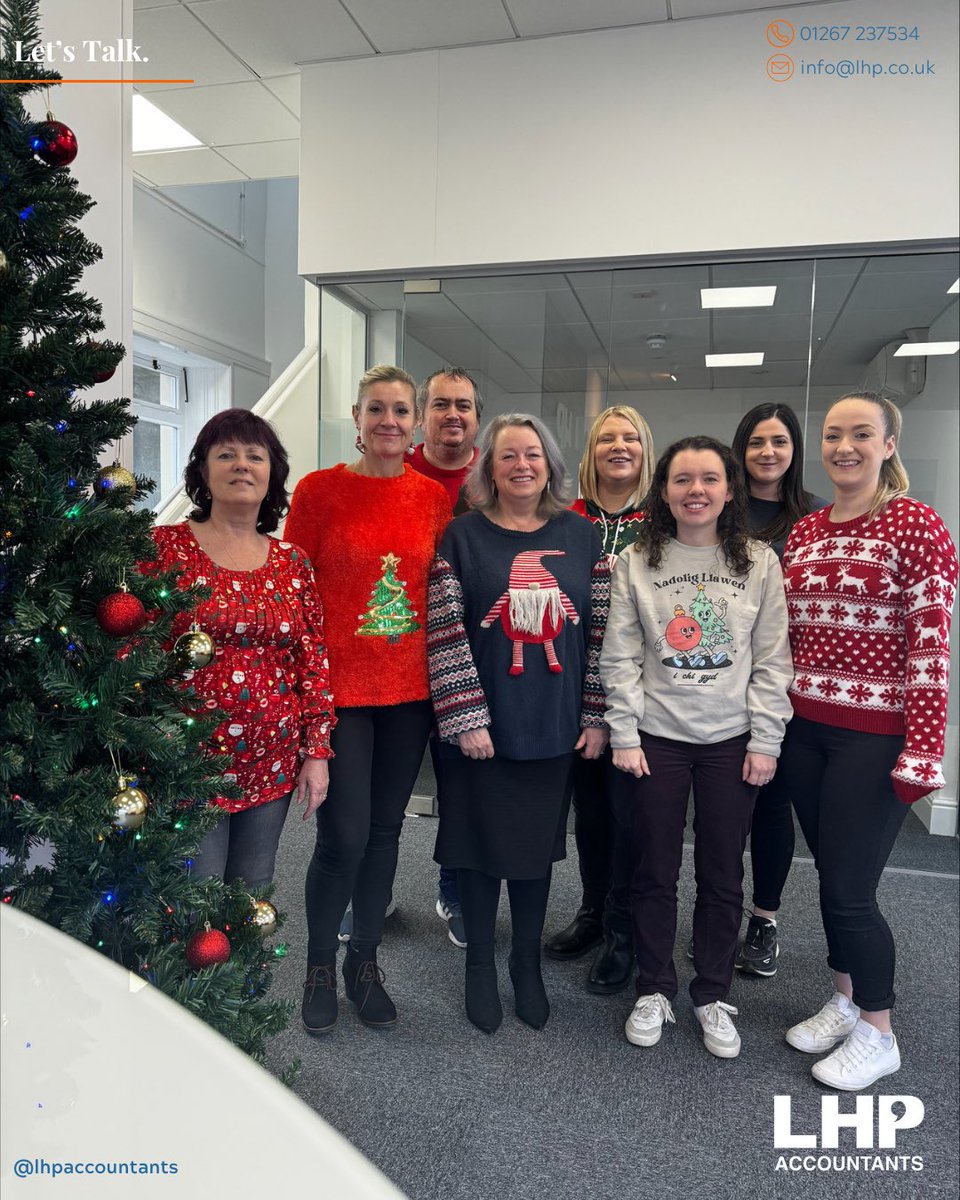 lhpaccountants's tweet photo. Christmas Jumper Day 2024, all our staff today getting involved today showcasing their jumpers!π
π
#accountants #accountancyfirm #christmasjumperday #christmasjumperday2024 #christmasjumperdayatwork https://t.co/vlmM8Hrocv