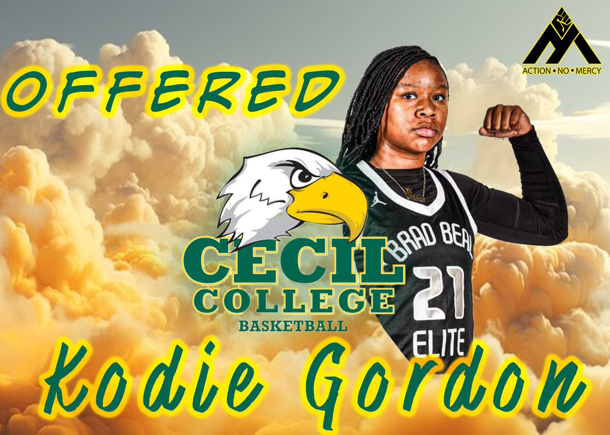 2025 PG <a href="/kodie_gordon/">Kodie Gordon</a> has received an offer from <a href="/CecilAthletics/">Cecil College Athletics</a> 

❤️🔺
ANM Approves #actionnomercy

<a href="/CoachDStringer/">Coach Stringer MEd</a> <a href="/PrepGirlsHoops/">Prep Girls Hoops 🏀</a> <a href="/earlaustinjr/">Earl Austin Jr.</a> <a href="/PGHMissouri/">Prep Girls Hoops Missouri</a>