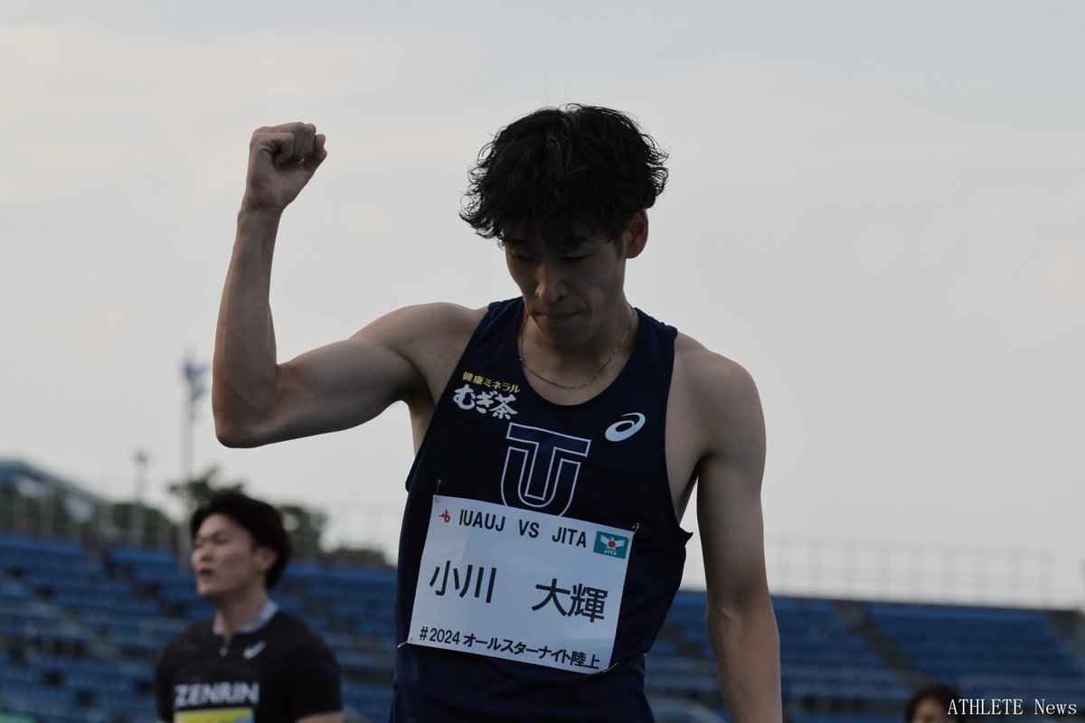 ATHLETE__news's tweet photo. 日本グランプリシリーズ2024
男子シリーズチャンピオンは400mHの筒江海斗選手！
男子総合ランキング上位3名
1位　筒江海斗（400mH・スポーツテクノ和広）3652.0pt
2位　阿部竜希（110mH・順天堂大）3607.0pt
3位　小川大輝（400mH・東洋大）3590.0pt
#日本グランプリシリーズ　#全員と闘え https://t.co/FcMs7WPK7V