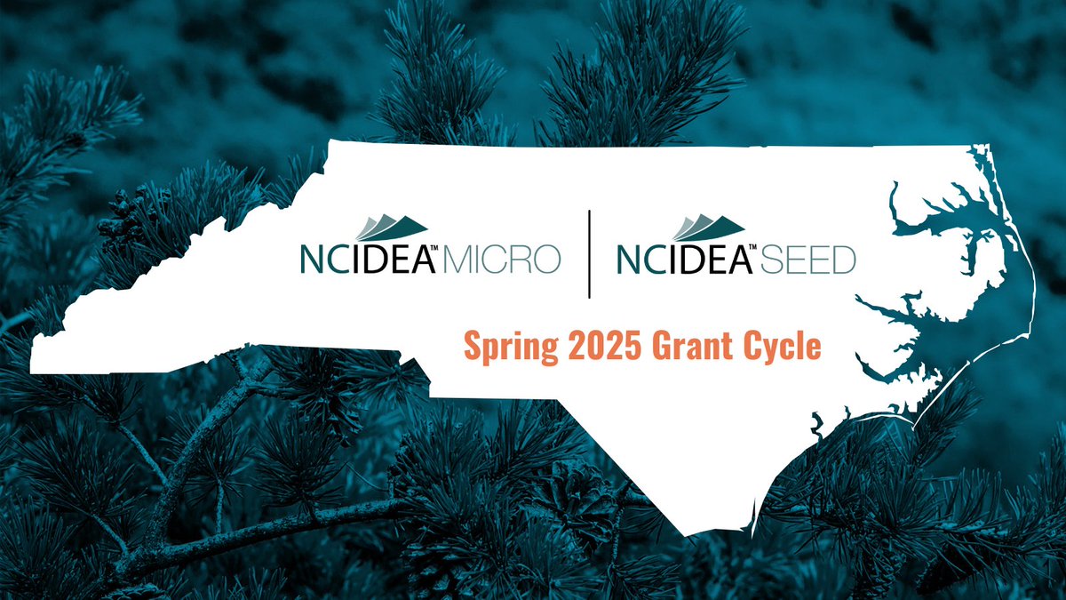 NC IDEA (@ncidea) on Twitter photo Kick-off 2025 with the chance to secure an NC IDEA #MICRO ($10K) or #SEED ($50K) grant!
Applications for the Spring 2025 Grant Cycle open ๐ ๐ผ๐ป๐ฑ๐ฎ๐, ๐๐ฎ๐ป๐๐ฎ๐ฟ๐ ๐ฎ๐ณ๐๐ต.
Are you a #NorthCarolina entrepreneur interested in applying? Join one of our upcoming info sessions Kick-off 2025 with the chance to secure an NC IDEA #MICRO ($10K) or #SEED ($50K) grant!
Applications for the Spring 2025 Grant Cycle open ๐ ๐ผ๐ป๐ฑ๐ฎ๐, ๐๐ฎ๐ป๐๐ฎ๐ฟ๐ ๐ฎ๐ณ๐๐ต.
Are you a #NorthCarolina entrepreneur interested in applying? Join one of our upcoming info sessions