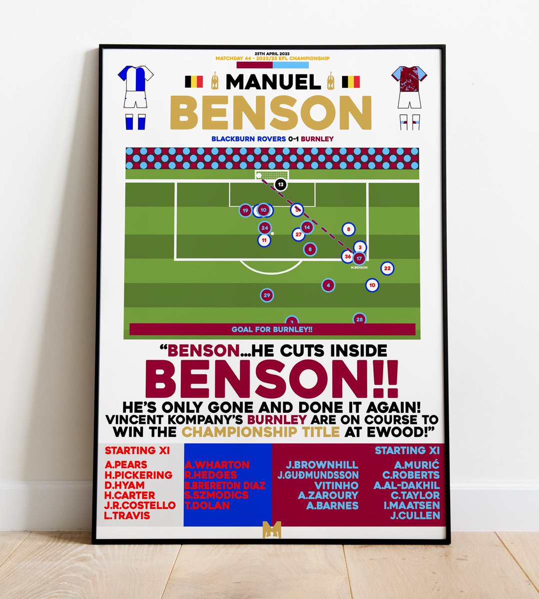 TurfCastPodcast's tweet image. 🎉 CLARETS PRINT GIVEAWAY!  

🎄 We’ve teamed up with @MezzalaDesigns to giveaway a  Burnley Framed Print of your choice for Xmas!

To Enter:
➡️ Follow @TurfCastPodcast &amp;amp; @MezzalaDesigns 
🔄 RT this post 
🏷️ Tag a friend

Closes 15th December ⏳

#twitterclarets