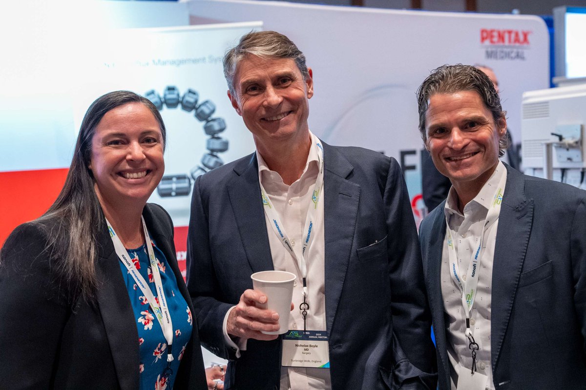 ForegutSociety's tweet image. It was a pleasure connecting with our platinum sponsors at the AFS annual meeting this September—your contributions continue to inspire our community. 

#AFS2024 #ThankYou #Castle #Ethicon #Intuitive #Medtronic