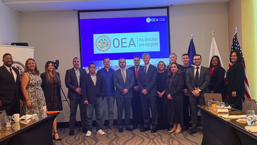 El programa #CICTE_1540 organizó un evento para el sector industrial de Panamá 🇵🇦 sobre la importancia de implementar #ControlesDeExportación y mejores practicas de debida diligencia para garantizar el cumplimiento de los controles y sanciones a las exportaciones